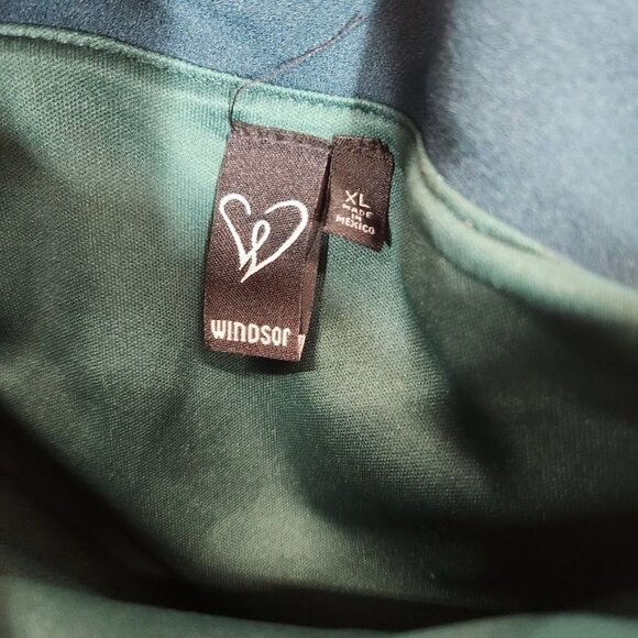 Windsor Susana Asymmetric‎ Off-Shoulder Mermaid Dress in Hunter - Size XL - Picture 8 of 11